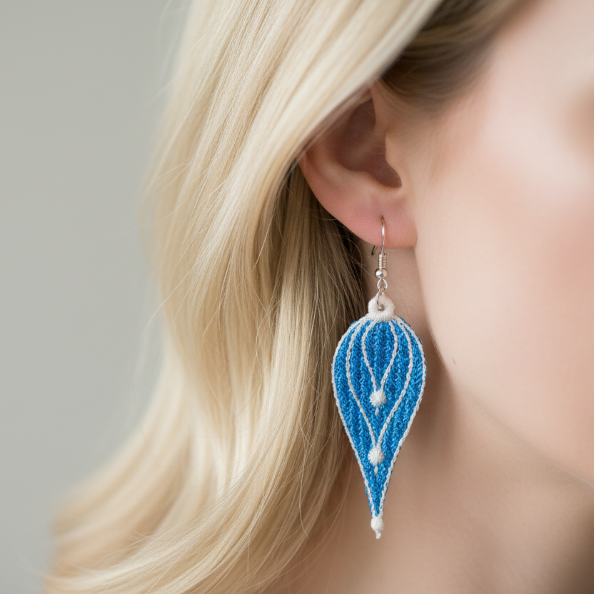 November Rain Freestanding Lace Earrings