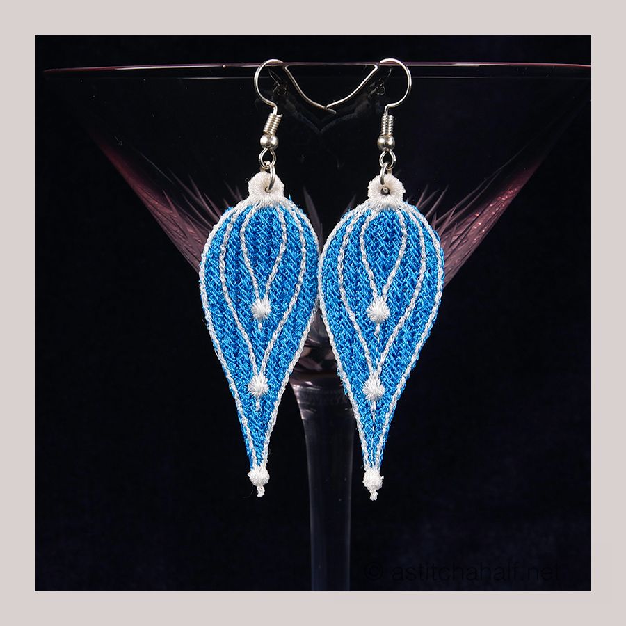 November Rain Freestanding Lace Earrings