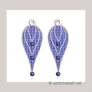 November Rain Freestanding Lace Earrings