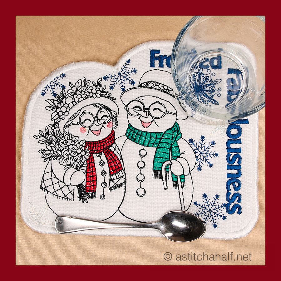 Frosted Fabulousness Mugrug Combo