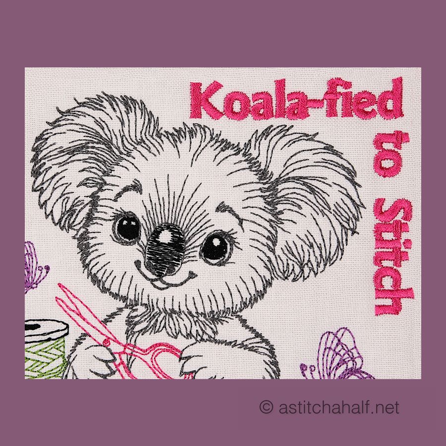 Koala-fied to Sew and Stitch Combo