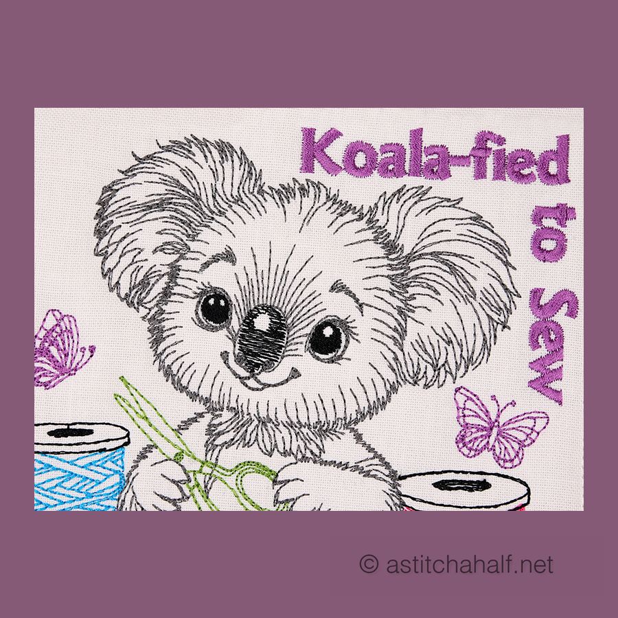 Koala-fied to Sew and Stitch Combo