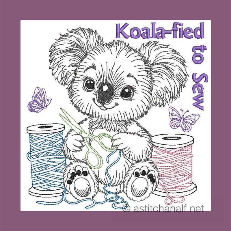 Koala-fied to Sew and Stitch Combo