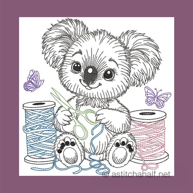 Koala-fied to Sew and Stitch Combo