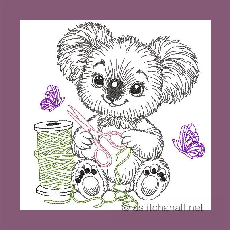 Koala-fied to Sew and Stitch Combo