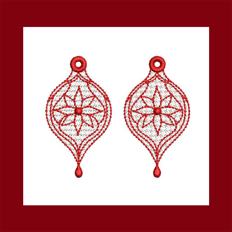 December Remember Freestanding Lace Earrings