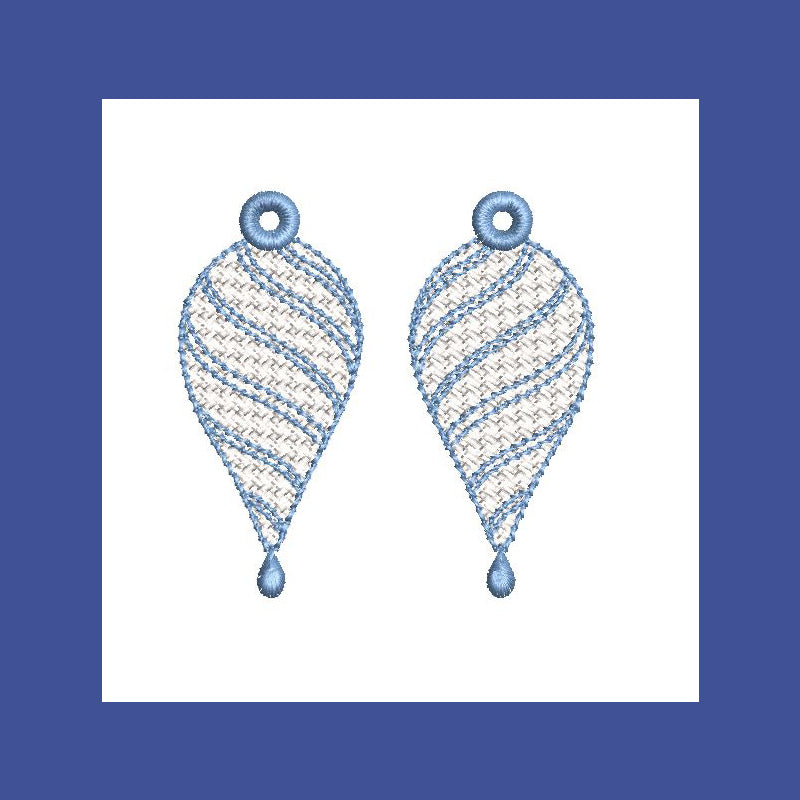 January Frost Freestanding Lace Earrings