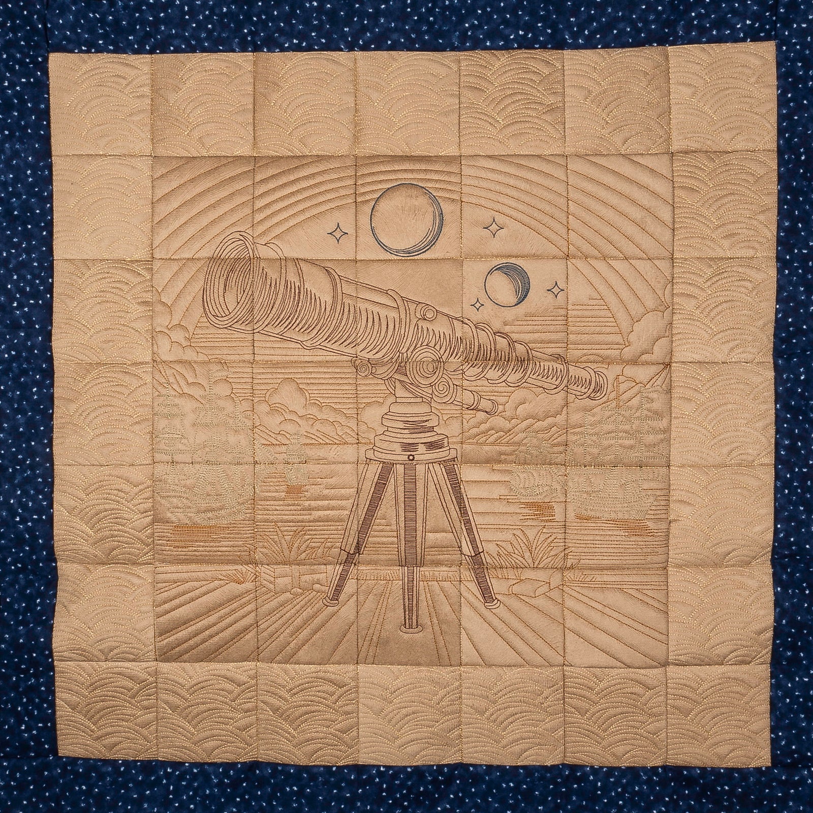 Antique Star Gazer Complete Quilt