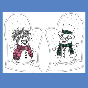 Granny and Grampy Oven Gloves