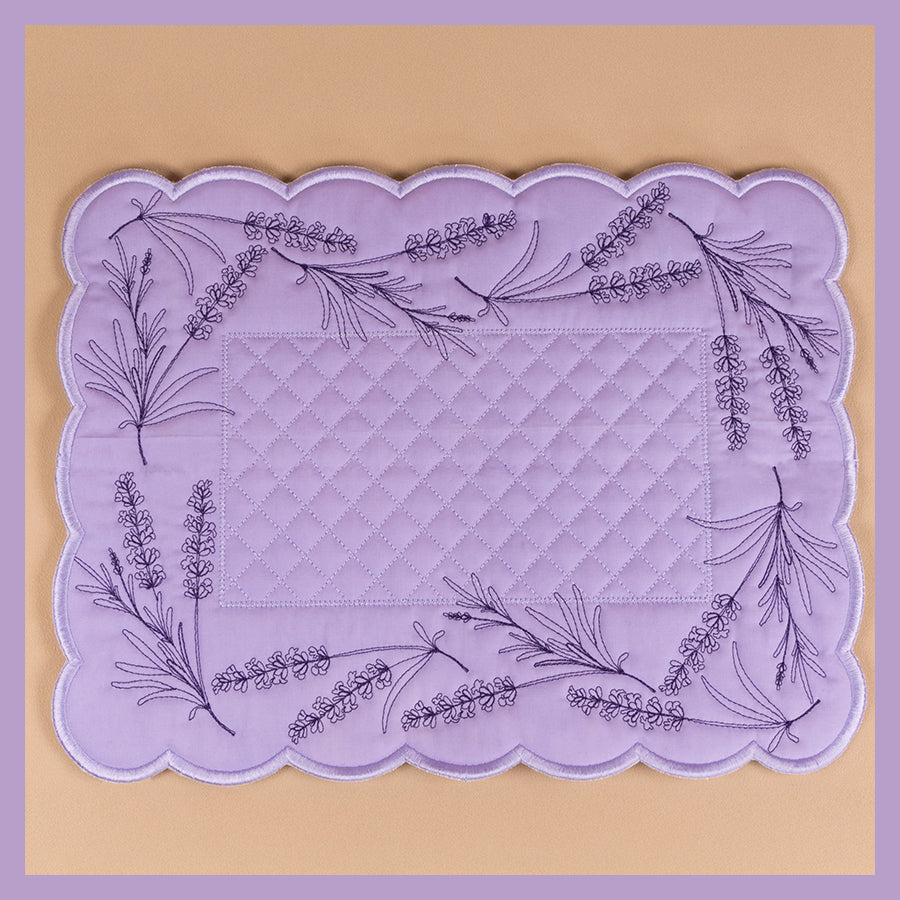 Lavender Kisses Placemat variety