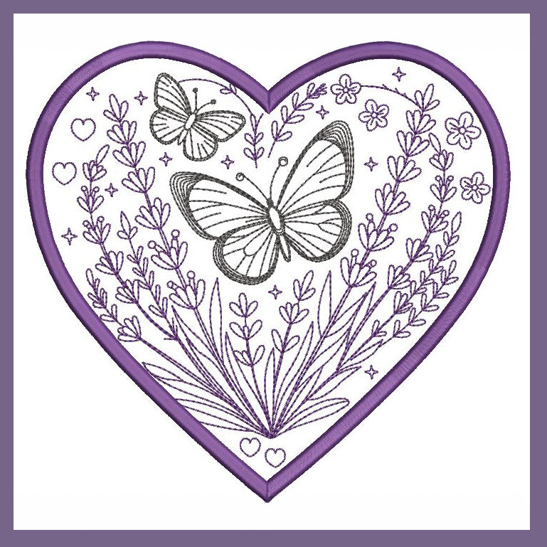 Lavender Heart Trivet Variety