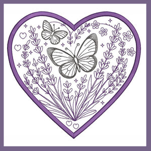 Lavender Heart Trivet Variety