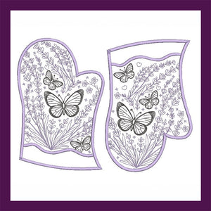 Lavender Oven Gloves