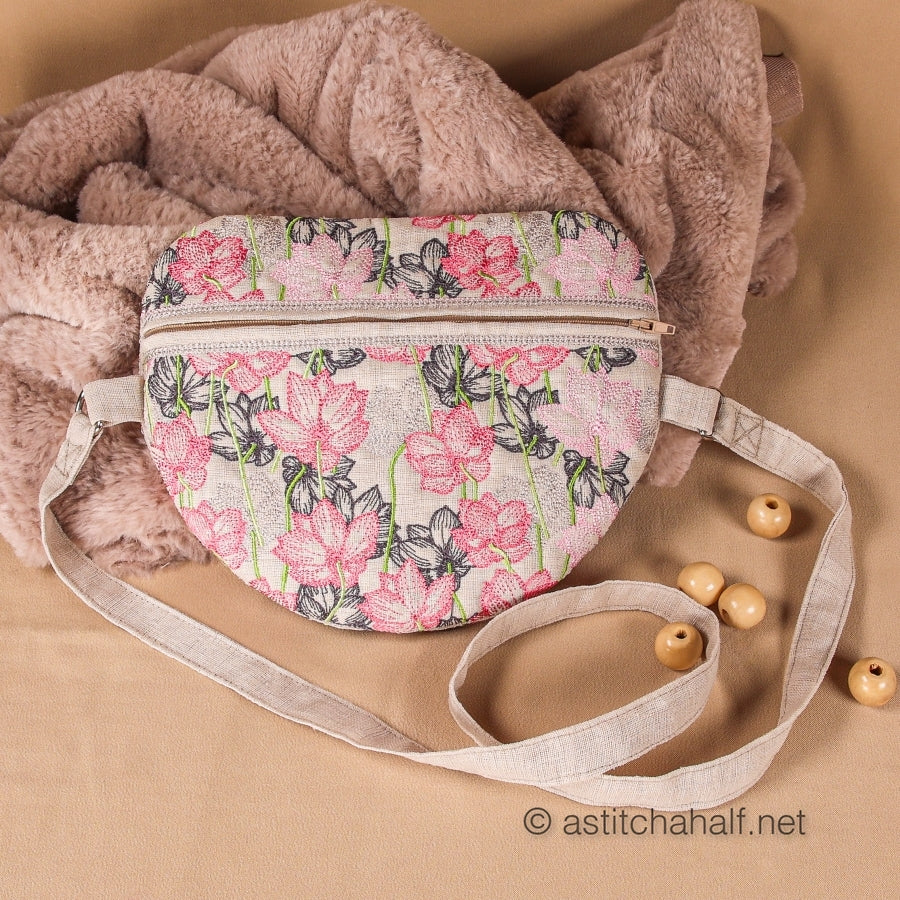 Blown Away ITH Zipper Bag