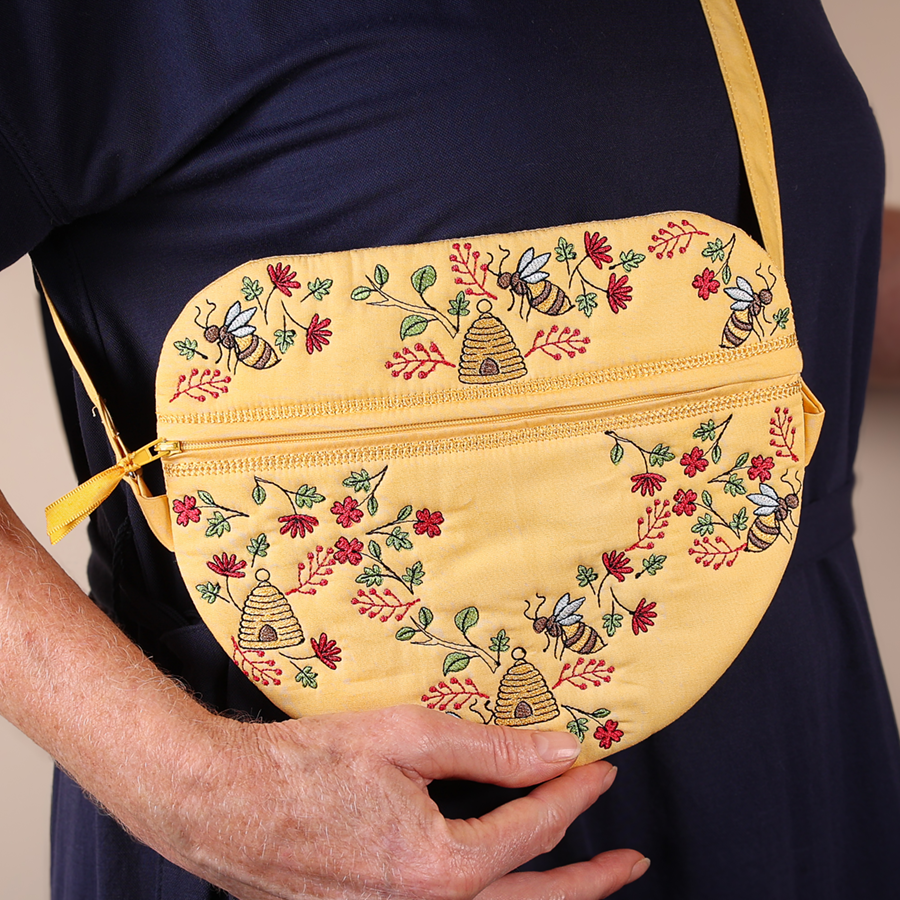 Golden Gardeners ITH Zipper Bag