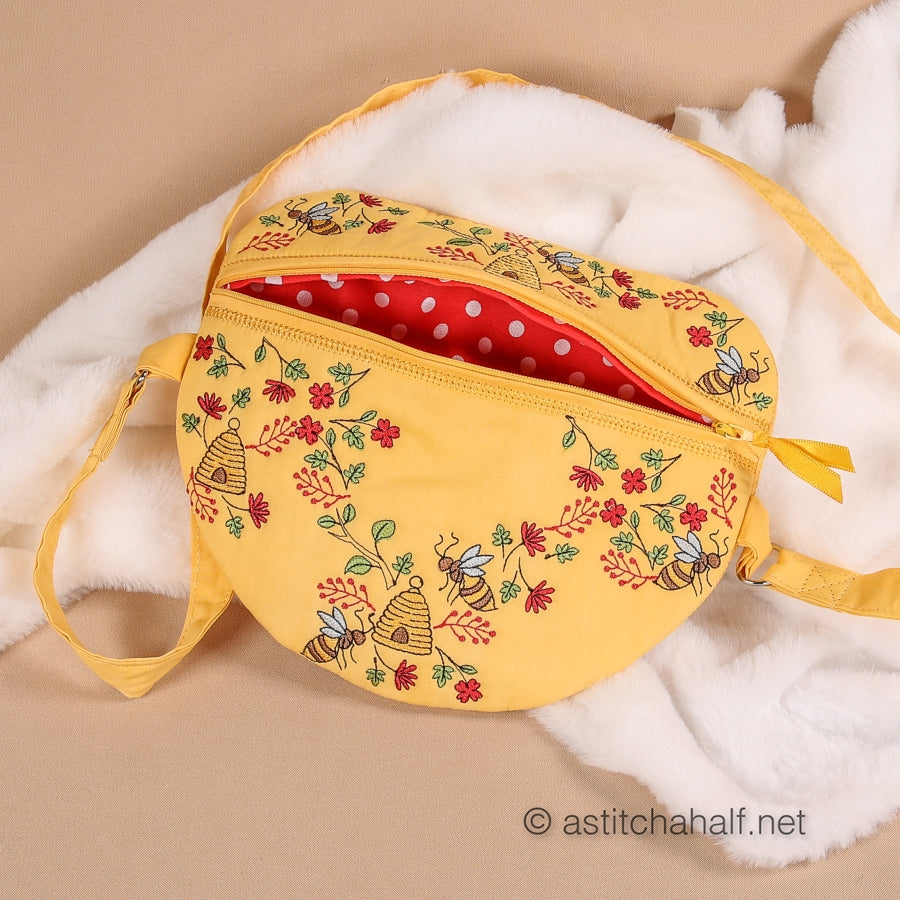 Golden Gardeners ITH Zipper Bag