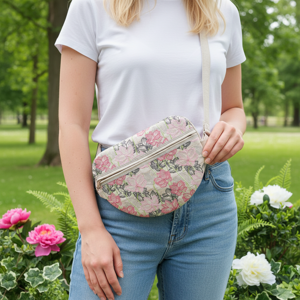 Blown Away ITH Zipper Bag
