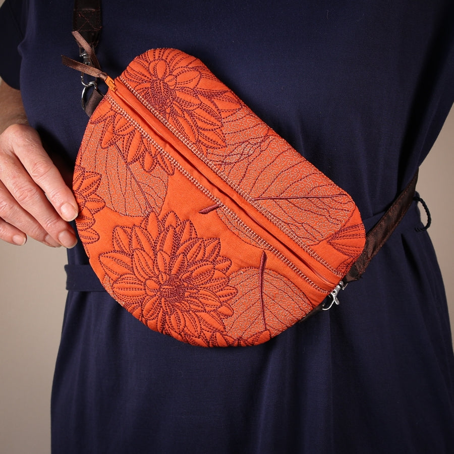 Flower Worx ITH Zipper Bag