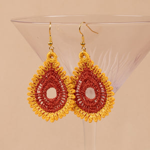 Freestanding Lace Autumn Abundance Earrings