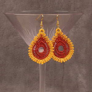 Freestanding Lace Autumn Abundance Earrings