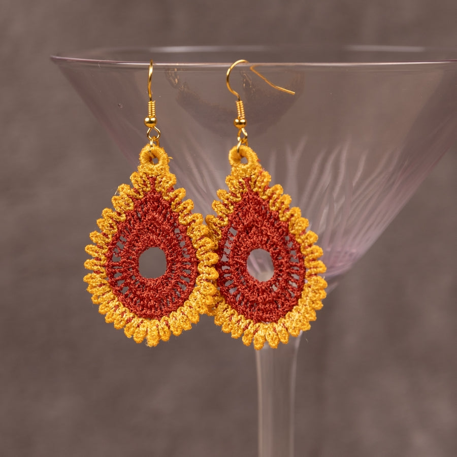 Freestanding Lace Autumn Abundance Earrings