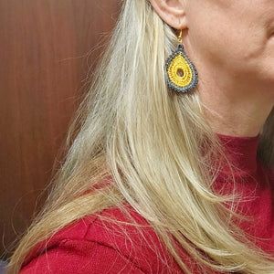 Freestanding Lace Autumn Abundance Earrings