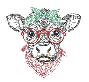 Lady Angus with glasses Combo