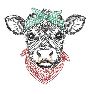 Lady Angus with glasses Combo