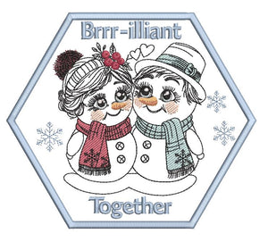 Brilliant Together Snow friends Mugrug Combo