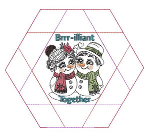 Brilliant Together Snow friends Mugrug Combo