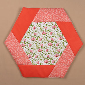 Florette Coaster and Mugrug Combo