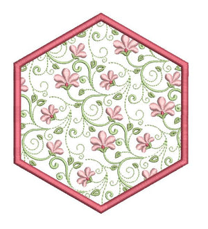 Florette Coaster and Mugrug Combo