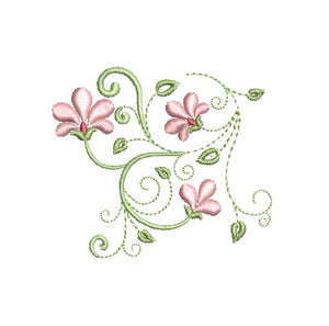 Florette Coaster and Mugrug Combo