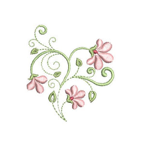 Florette Coaster and Mugrug Combo