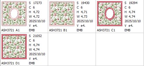 Florette Square Tissue Box Cover