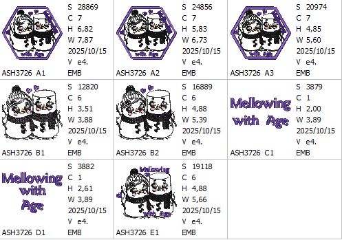 Mellowing Mug Rug Combo