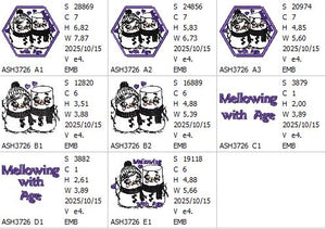 Mellowing Mug Rug Combo