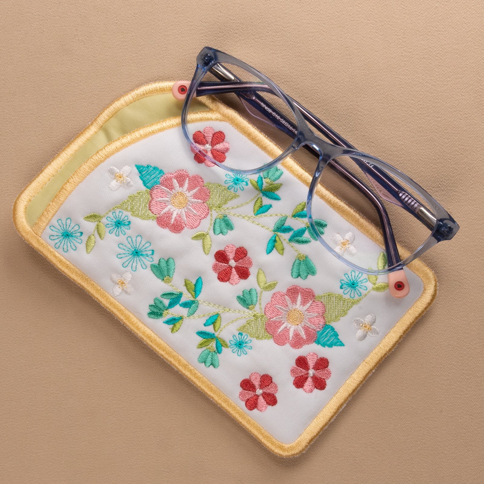Peace Petals Eyeglass Cases