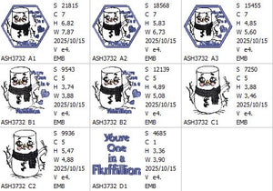 Fluffillion Mug Rug Combo