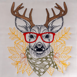 Oakley the Stag with Glasses