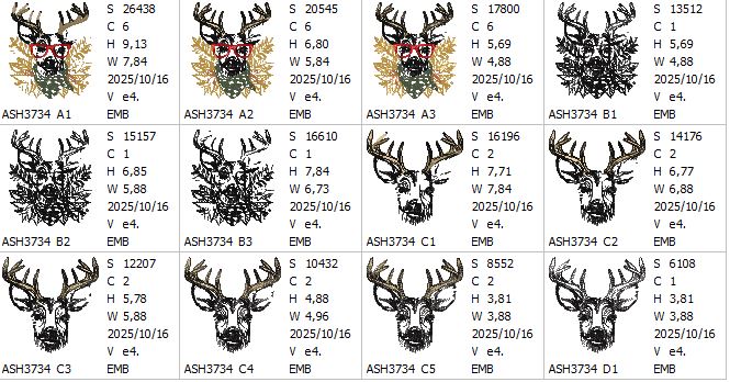 Oakley the Stag with Glasses