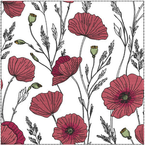 Seamless Poppy Kisses Combo