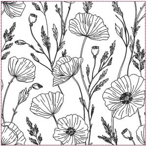 Seamless Poppy Kisses Combo