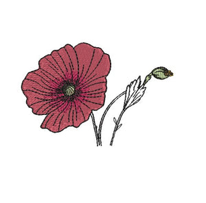 Seamless Poppy Kisses Combo