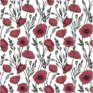 Seamless Poppy Kisses Combo