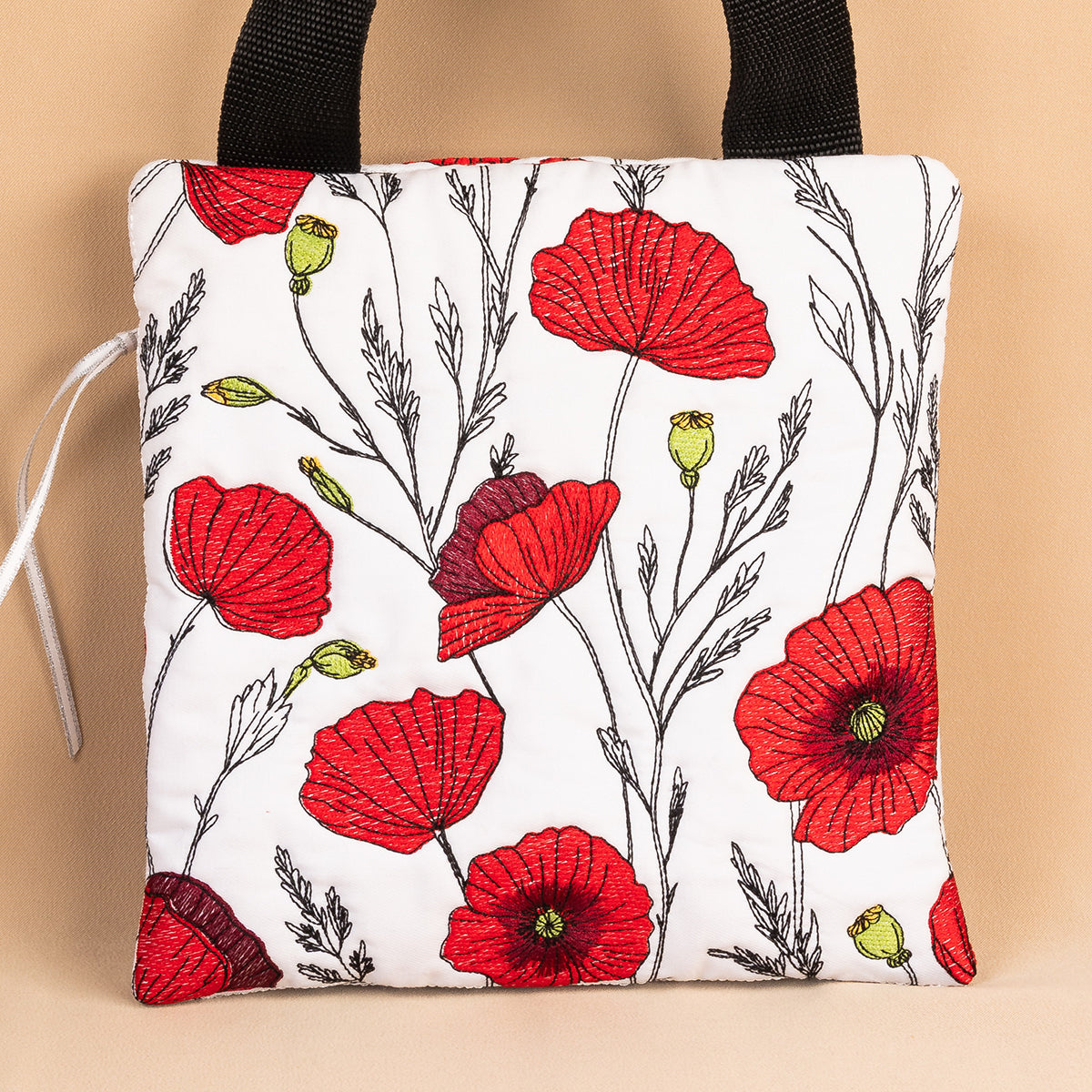 Poppy Kisses ITH Zipperbag