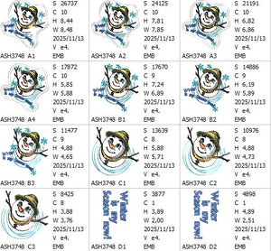 Winter is my Season Mugrug Combo