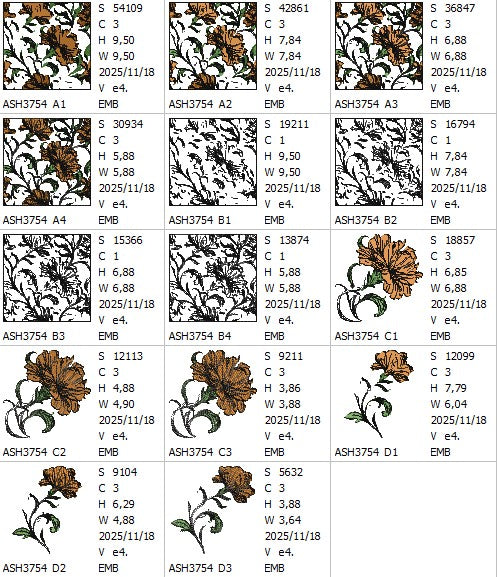 Fireside Florals Bundle