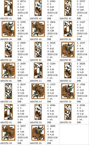 Fireside Florals Tissue Box Cover