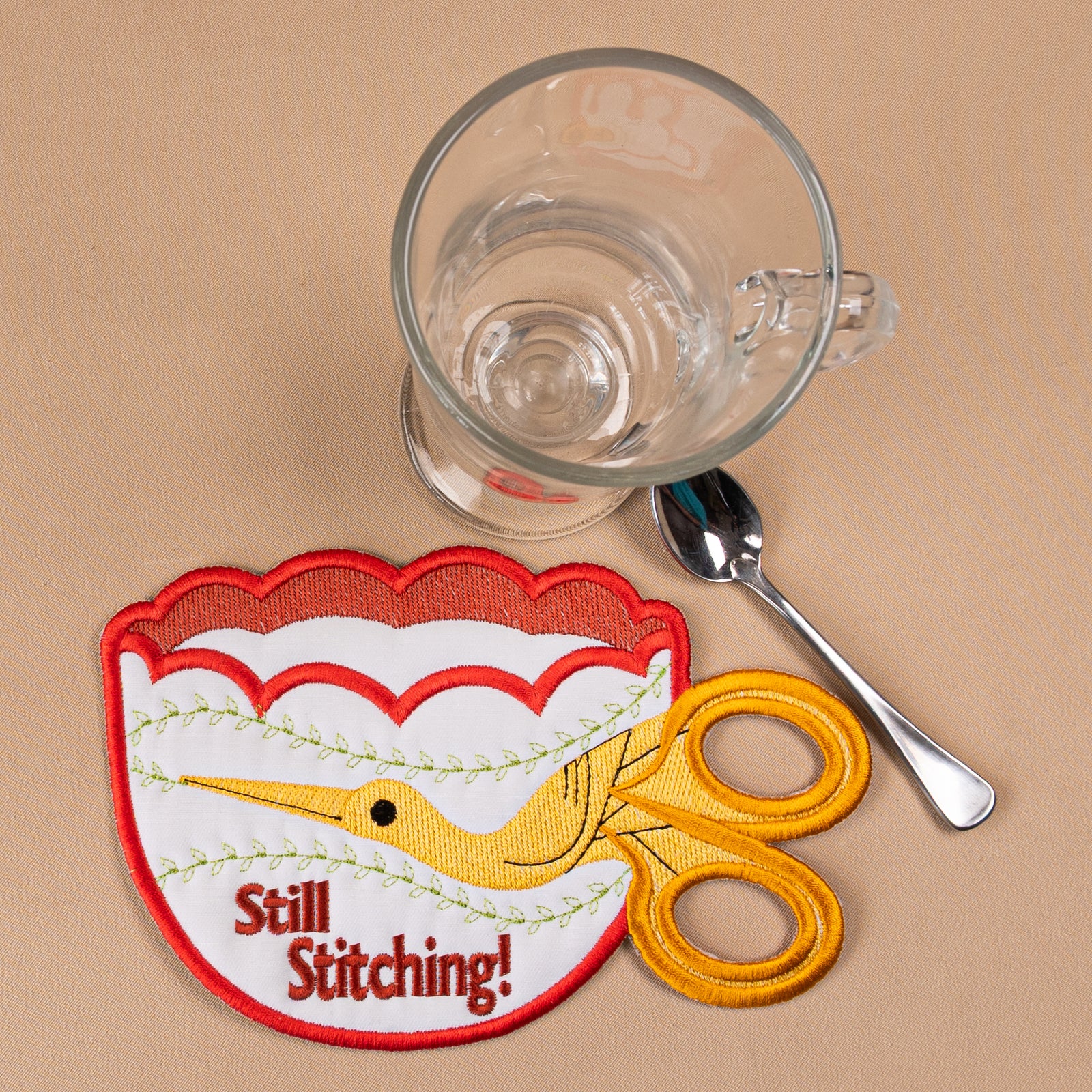 Stork Scissors Mugrug Bundle